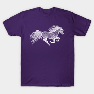 White_Horse_Fantasy T-Shirt